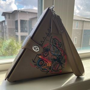 Coach X Basquiat Triangle Bag 24
